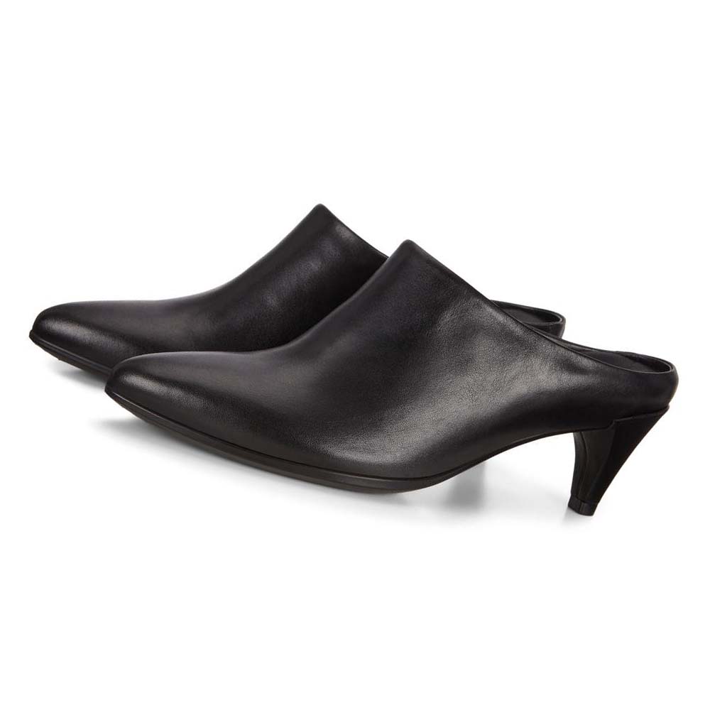 Ecco Shape 45 Pointy Sleek Mules Finskor Dam Svarta | SE 112TCE